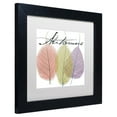 thumbnail image 3 of Trademark Fine Art "Seasons II" Canvas Art by Color Bakery White Matte, Black Frame, 3 of 4