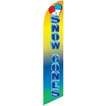 Snow Cones Feather Banner Swooper Flag, Repalcement Flag Only