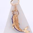 thumbnail image 4 of IDEANATEGRATE Shark Keyring for Women and Men with Rhinestone and Alloy Material 1Pcs, 4 of 8