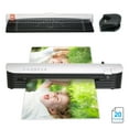 thumbnail image 1 of Meterk SL299 Laminator Machine Set, A4 Size, Hot and Cold Lamination, 2 Roller System, with 20 Laminating Pouches, Paper Cutter, Corner Rounder, ABS Button, 1 of 7