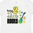 thumbnail image 4 of Inktastic Being Two Rocks Second Birthday Boys or Girls Toddler T-Shirt, 4 of 5