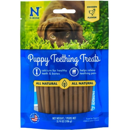 NB 3.74OZ PUPPY TEETHING TREAT (Best Bones For Teething Puppies)
