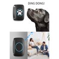 thumbnail image 2 of Fakrich Wireless Pet Doorbell,Wireless Home Doorbell,Pet Wireless Touch Doorbell, Waterproof Induction Smart Pet Doorbell One Drag One Training Dog,60 Melodies，White, 2 of 8