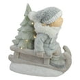 thumbnail image 5 of Northlight Lighted Girl on a Sled with Tree Christmas Decoration - 15" - Warm White Lights, 5 of 5