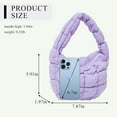thumbnail image 3 of Kukuzhu Small Quilted Tote Bag for Women, Soft Puffer Tote Bag Lightweight Designer Pleated Hobo Bags Handbag Puff Bags, 3 of 7