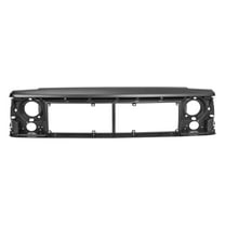 Kojem Front Header Panel for 1991-1996 Jeep Cherokee Base Classic Country SE Sport Briarwood Laredo Limited Comanche Replacement for CH1220107 Headlight Grille Opening Mounting Panel