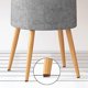 thumbnail image 5 of 50 piezas Patin Chaise A Clouer 24mm Marron Tampon Chaise En Feutre Pour Protger Pieds Des Meubles, 5 of 5