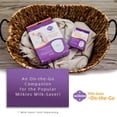 thumbnail image 4 of Breast Milk Collector Milkies Milk-Saver para llevar, sin silicona, 4 of 7