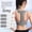 Gray, variant on Adjustable Keel Support Posture Corrector Belt - Back Straightener for Daily Use and Sports Activities