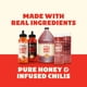 thumbnail image 2 of Mike's Hot Honey &ndash; Extra caliente, botella f&aacute;cil de verter de 10 onzas (1 paquete), miel caliente con una patada extra, dulzura y calor, 100% miel pura, estable, libre de gluten y, 2 of 8