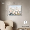 thumbnail image 4 of Illuminated Meadow III Canvas Print Landscape Art by Art Remedy, White Frame, 30 x 24, 4 of 6
