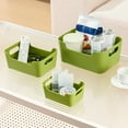 thumbnail image 1 of Caja De Almacenamiento De Plástico Caja de almacenamiento de plástico verde de 24 x 18 x 10,5 cm (9,5 Rkxzt, 1 of 7