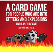Exploding Kittens Original Edition - Hilarious for Family Game Night - Party Game - For Ages 7 and up - 56 Cards - 2-5 Players - 15 Minutes