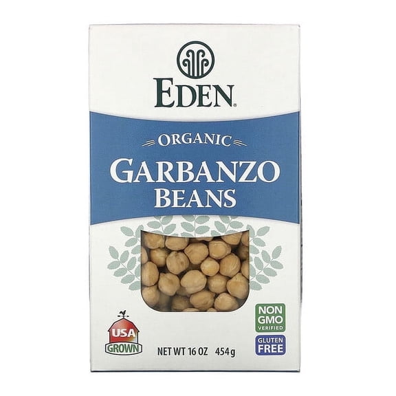 Eden Foods, Organic Garbanzo Beans, 16 oz Pack of 3