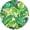 48in-table-A49, variant on 60"X 60" Tropical Beach Palm Leaves Elastic Fitted Edged Round Tablecloth Fade Resistant Anti-Shrink Table Cloth Washable Table Cover for Banquet Home Indoor or Outdoor