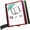 Assorted, variant on Tarifold Desktop Document Display Stand & Reference Organizer, 10 Double-Sided Polypropylene Pockets, 20 Sheet Capacity, Easy-Load Design, Letter Size, Made in Denmark, Black