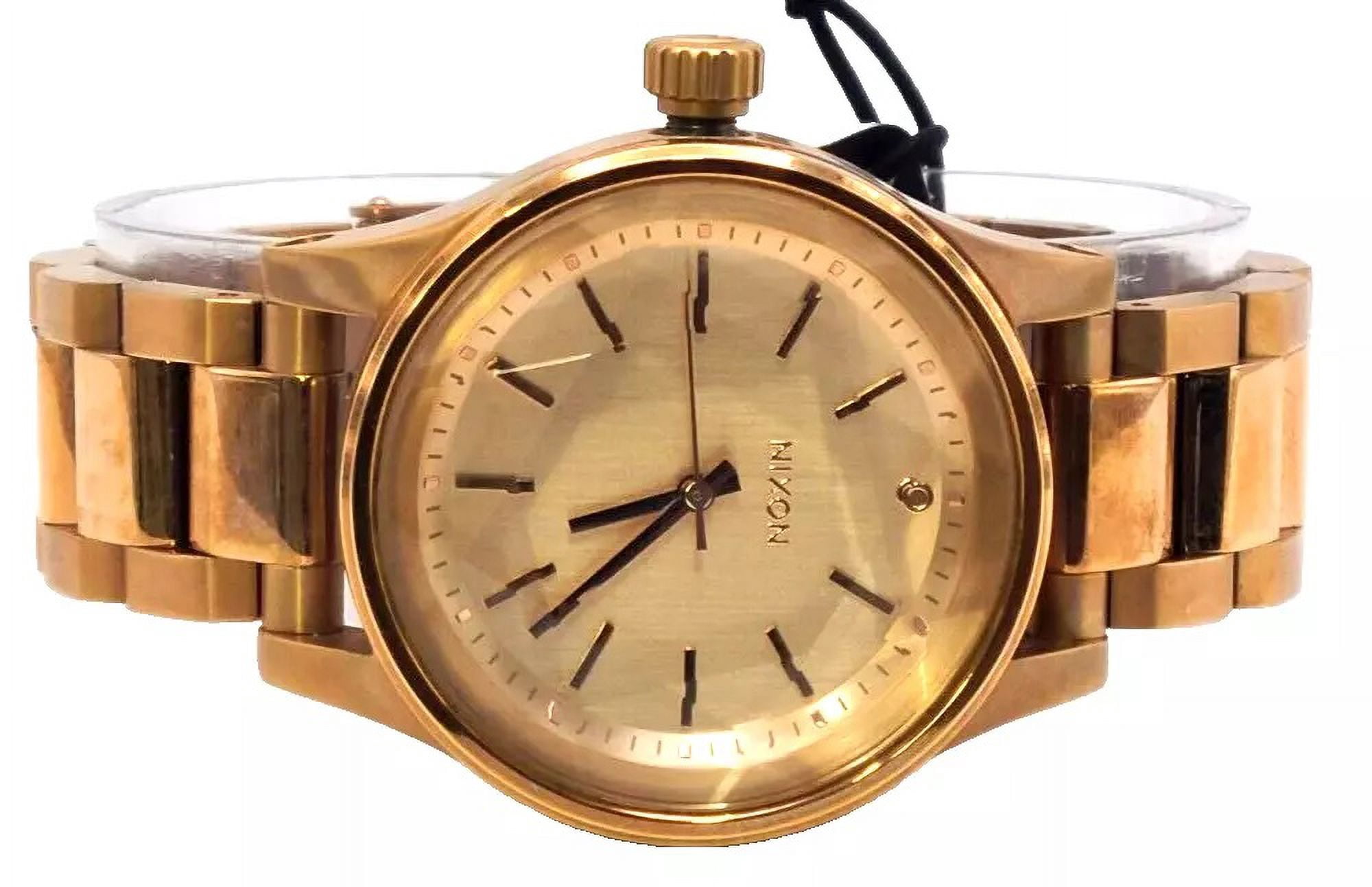 Nixon Women's A409897 Facet 38 Analog Display Japanese Quartz Rose