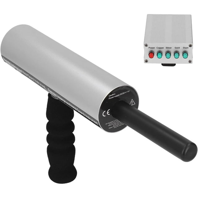 Metal Allocation Machine, 100‑240V Metal Detector High Sensitivity Blue 20m Deep Aluminum for Gold Detection (EU Plug 100-240V)