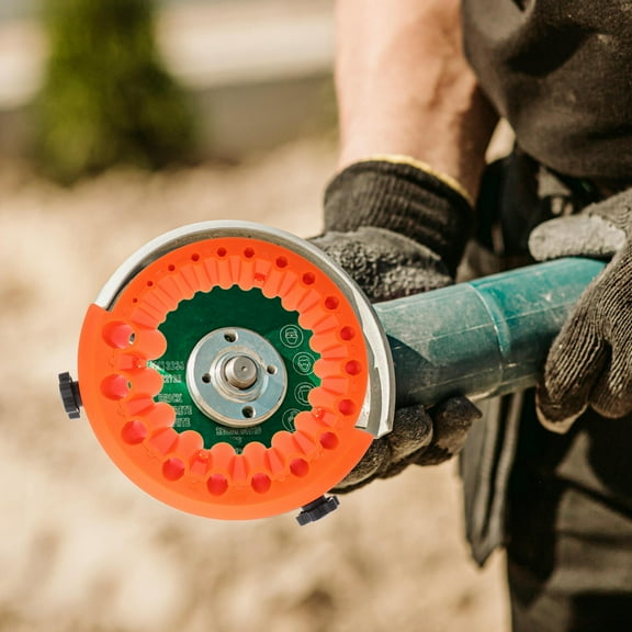 WEUVEB Universal Drill Bit Sharpening Tool Orange Compact Design 1Pack