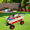 Red + Metal + Garden & Outdoor-1, variant on Pink Wooden Garden Wagon - 176LBS Capacity Utility Cart with Pneumatic Tires & Foldable Handle for Kids & Adults