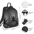 thumbnail image 2 of Disketp Black Spiders Mochila Ligera e Impermeable, Mochila de Día Resistente para Viajes, Senderismo y Uso Diario para Hombre y Mujer, 2 of 7