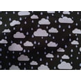 thumbnail image 4 of oneOone Cotton Poplin Fabric Raindrop & Clouds Nature Fabric Prints by Yard 42 Inch Wide, 4 of 4