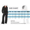 thumbnail image 6 of MOSHU 2 Piece Womens Outfits Sets Half Zipper Oversized Sweatshirts and Drawstring Sweatpants with Pockets Fall Trendy Tracksuits, 6 of 9