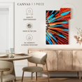 thumbnail image 5 of Elephant Stock Native American Bonnet Feathers Wall Art - Vertical Canvas Wall Art - Hallway Wall Decor - Decor Elements Canvas - Orange And Red Decor - 20" x 30", 5 of 8