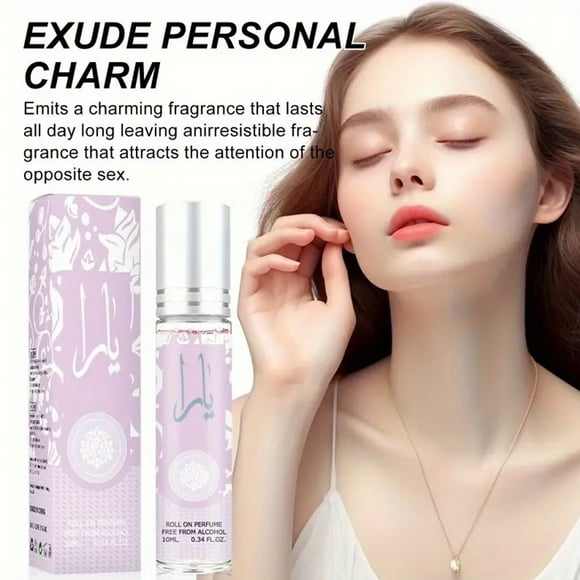 Lattafa Perfumes for Women Roll On Perfume For Women, Perfumes To Attract Men, Perfume Pheromone Roll On Oil, Unique Scent,easy To Carry, Unleash Your Alluring Charm(10ml)