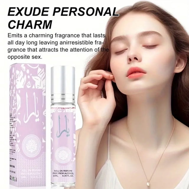 Perfume Roll On para mujeres, perfumes para atraer a los hombres, aceite roll on de feromonas, aroma único, fácil de llevar, desata tu encanto seductor (0.3 fl oz)