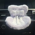 thumbnail image 6 of SNGMN Car Decorations Car Seat for Dolls with Soft Furry Cushion Have a Seat Clips onto Car Air Vent Includes Seat Leg for Desktop Display, 6 of 6