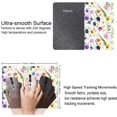 thumbnail image 3 of Watercolor Floral Mouse Pad, White Background Mouse Mat, Square Waterproof, 3 of 5