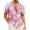 Pink#hawaiian shirt for men, variant on UVEASISHA Floral Beach Shirts for Men,Mens Hawaiian Shirts Short Sleeve Casual Button Down Tropical Vacation Shirt Oversized Aloha Shirt 2024,Pink XXXL
