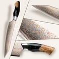 thumbnail image 4 of Cuchillo de Cocina SHAN ZU Venus Damasco de 33 Capas 20 cm, 4 of 8