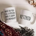 thumbnail image 5 of Funny Retirement Gifts for Women Men, Happy Retirement Mug 11 Oz, Best Retirement Gifts for Coworkers Friends Boss Family, Gag Office Gifts, Farewell Gift Ideas, Retired Coffee Cup, 5 of 6