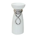 thumbnail image 2 of Portavelas de pilar, mesa de artesanía de cerámica, centro de mesa, accesorios para fotos, portavelas, candelabro, soporte para el hogar, Halloween, i plata 12cmx25.5cm, 2 of 8