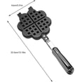 thumbnail image 5 of Jinsinto Heart-Shaped Waffle Pan Aluminum Alloy Waffle Maker Non-Stick Pancake Pan Waffle Pan for Kids Christmas Cakes, 5 of 5
