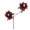 Red, variant on XHKUYI Halloween Gothic Artificial Red Double Rose Stem 15 inches, Bendable Twig Rose Pick with White Skull, Dark Floral Picks for Vase Filler, Tiered Tray, Bouquet & Spooky Party Tabletop Decor