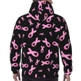 thumbnail image 7 of Sikiie Breast Cancer Awareness Men's Hoodie, Essentials Hoodie, Sweatshirt, Pullover Hooded Sweatshirt for Men-3X-Large, 7 of 7