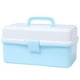 thumbnail image 1 of Contenedor de almacenamiento de herramientas de arte Caja de herramientas de pintura Caja de herramientas de manualidades de múltiples capas Estuche de mano, 1 of 6