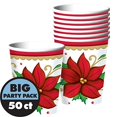 thumbnail image 2 of Gobelets en Papier Botaniques d'Hiver pour Fête, 9 Oz, 50 Ct., 2 of 3