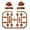Brown, variant on Full Set Buttons Replacement Key Buttons for NS Game Controller Repair Accessory Game Machine Gmaepad Button Key