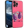 thumbnail image 1 of Compatible with iPhone 13 Pro Phone Case, plum-berries-369 Case Silicone Protective for Teen Girl Boy Case for iPhone 13 Pro, 1 of 1