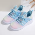 thumbnail image 2 of GYMEPIC Girls Gradient Fashion Sneakers Breathable Lightweight Lace-up Running Walking Shoes for Toddler, 2 of 7