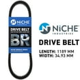 thumbnail image 2 of Niche BOREAS Drive Belt for Arctic Cat 2012 Sno-Pro 600 Cross Country 0627-085 519-CDB2356T, 2 of 8