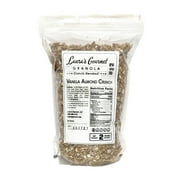 Laura's Gourmet Granola - Vanilla Almond Crunch - Gluten, Soy & Dairy Free - Organic Premium Honey, Almonds & Pure Ground Vanilla, Chef's Trifecta of Taste, Texture & Mouthfeel - 2 LB