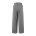 thumbnail image 6 of FRSASU Womens Wide Leg Sweatpants High Waisted Baggy Pants Drawstring Athletic Joggers with Pocket Gray, 6 of 6