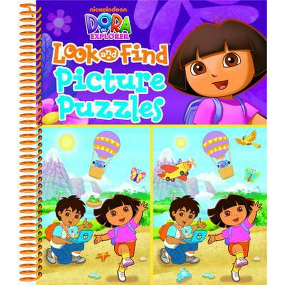 Pre-Owned Dora the Explorer Look and Find Picture Puzzles (Unknown) 1605537934 9781605537931