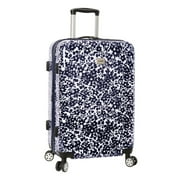 Chaps Saddle Haven Hardside Spinner Luggage Dark Navy Floral