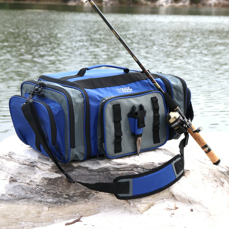 Osage River 1127463 Elite Ripstop Fishing Tackle Bag, Ash 